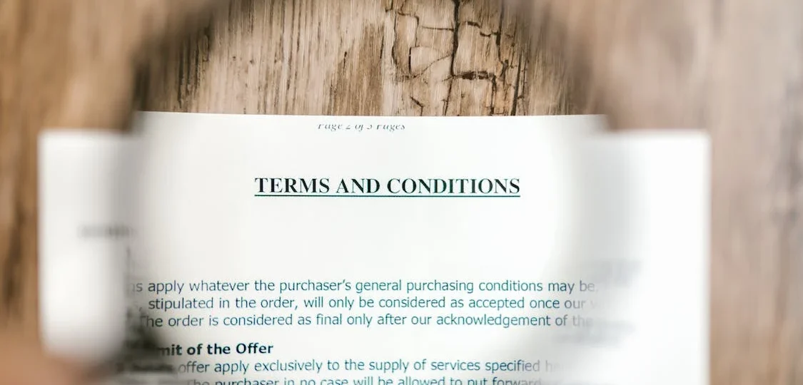 Sales Terms and Conditions