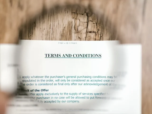 Sales Terms and Conditions